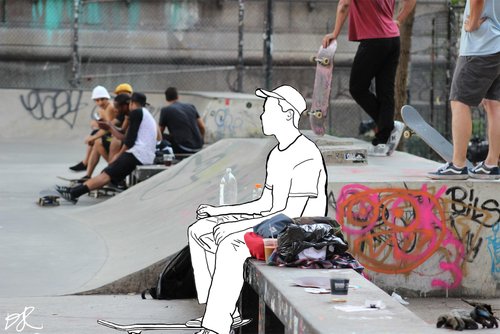 Skateboarder